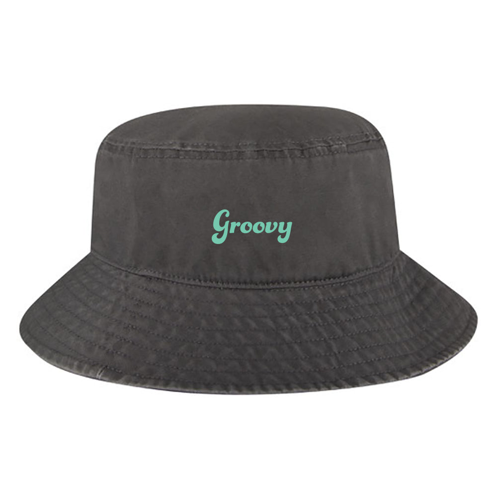 Groovy Teal Bucket Hat
