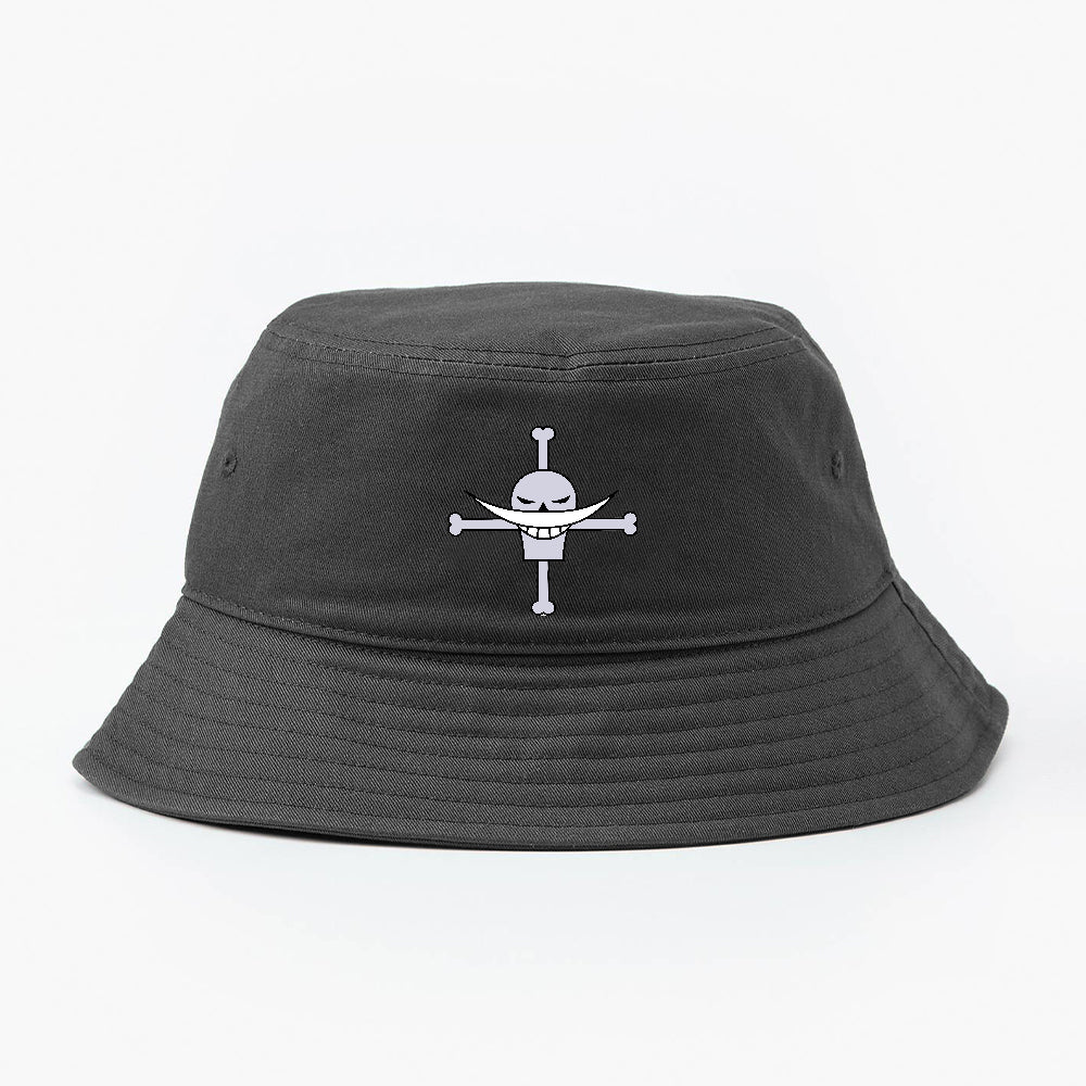 Whitebeard pirates jolly roger bucket hat