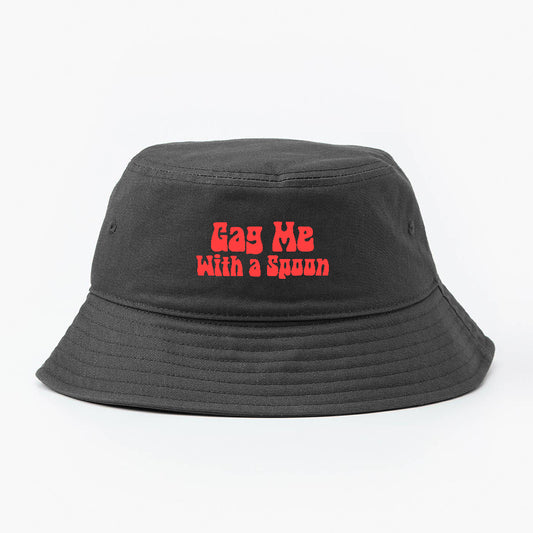Gag Me With A Spoon Red Bucket Hat