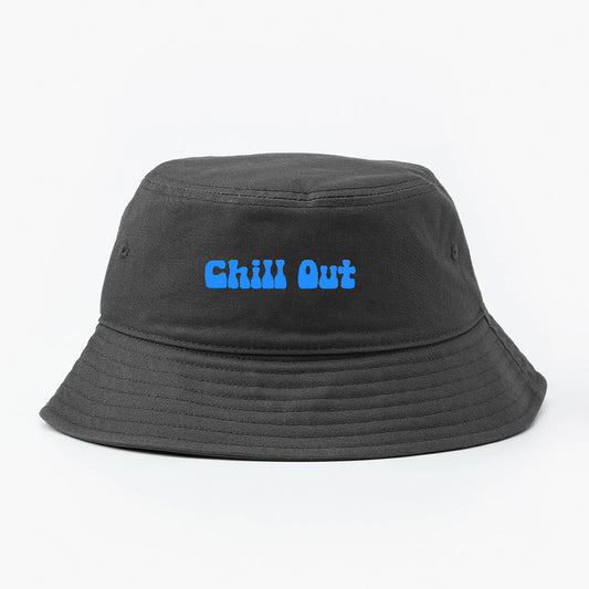 Chill Out Blue Bucket Hat