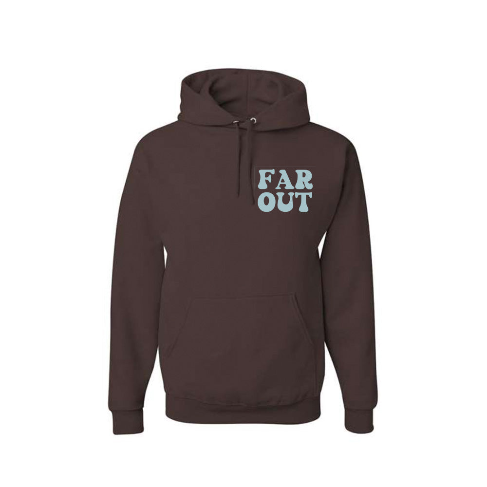 Far Out Light Blue Hoodie