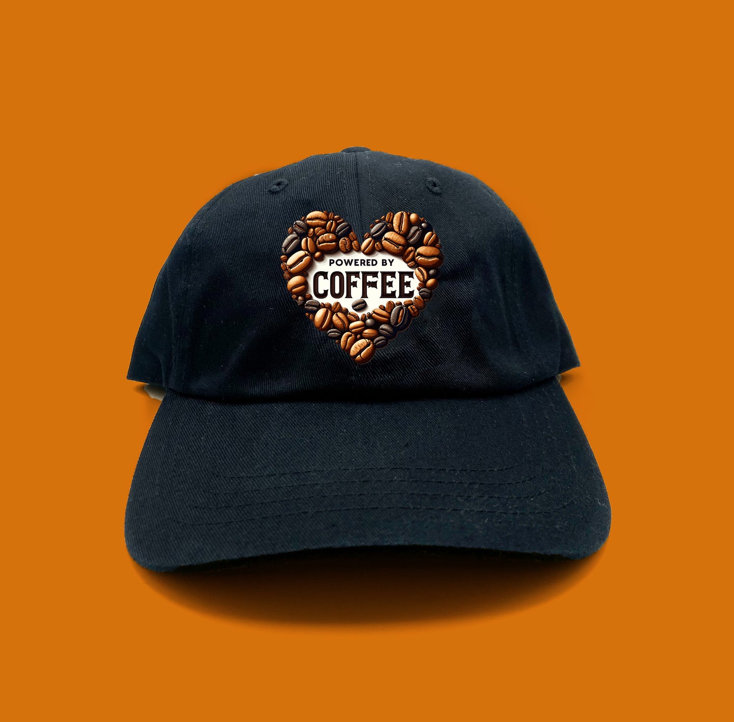 Coffee Bean Pattern Dad Hat
