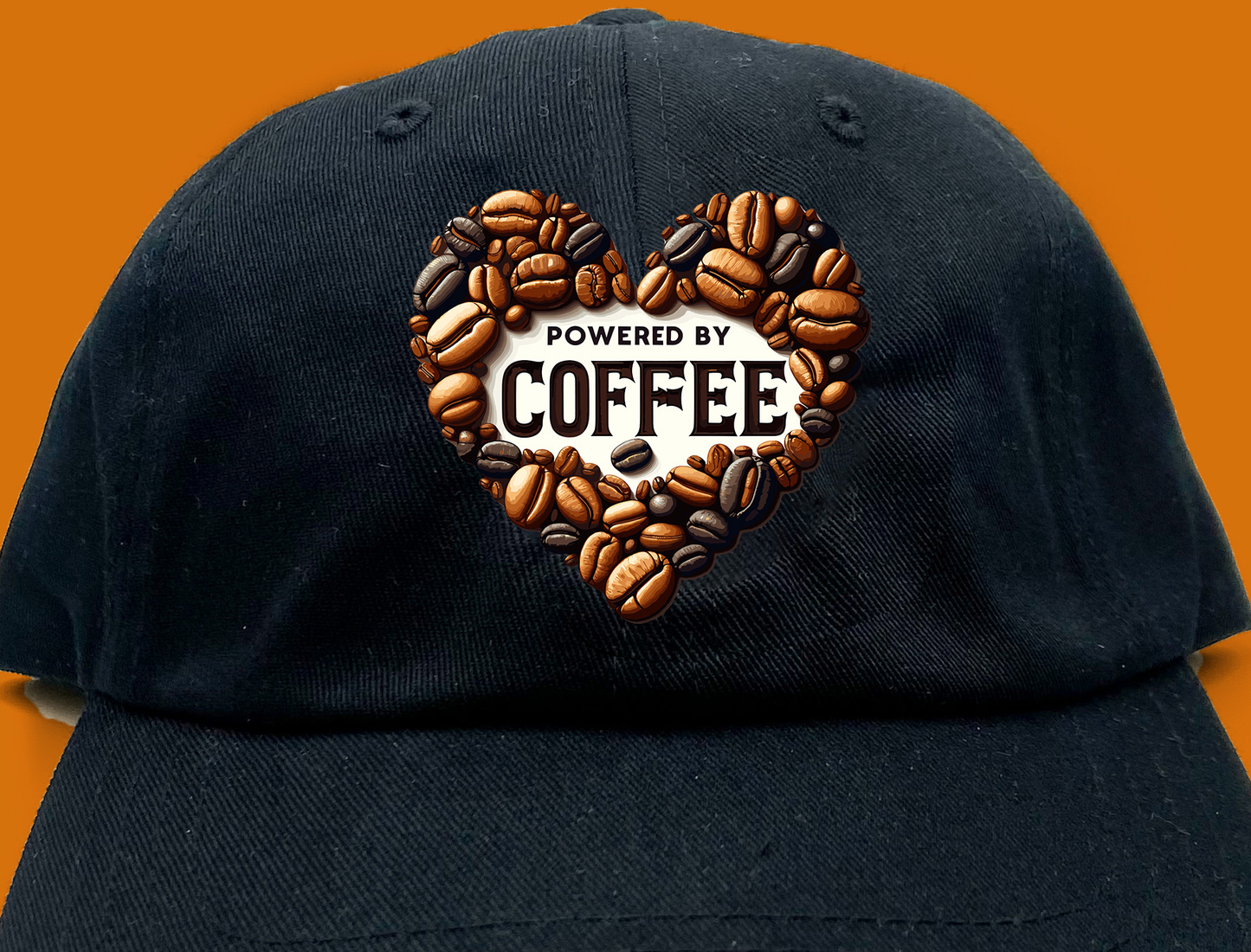 Coffee Bean Pattern Dad Hat