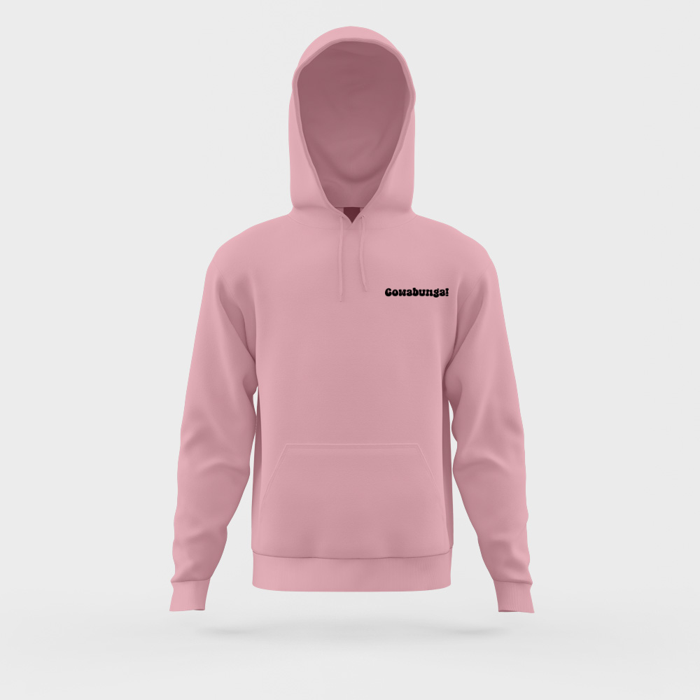Cowabunga! Black Hoodie