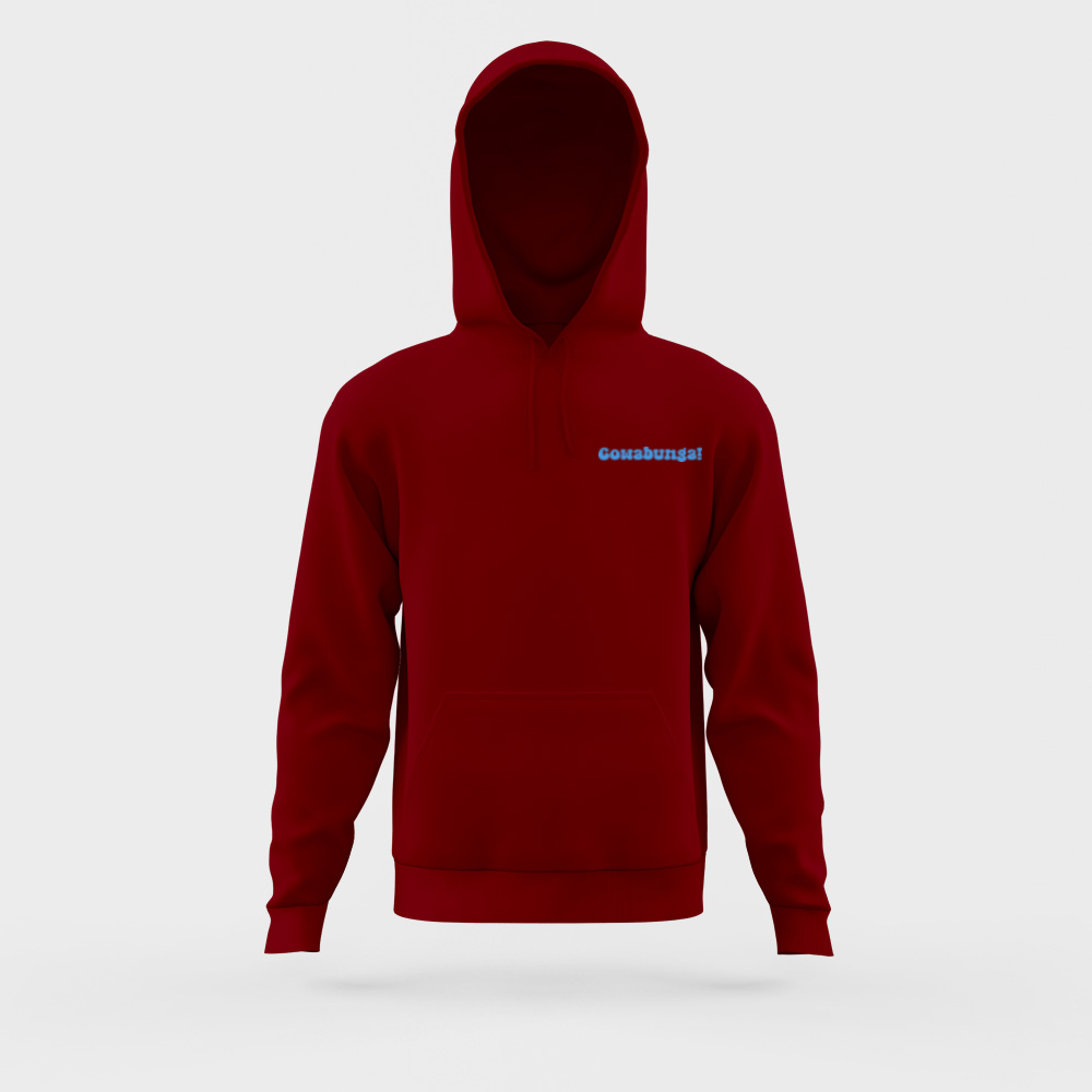 Cowabunga! Blue Hoodie