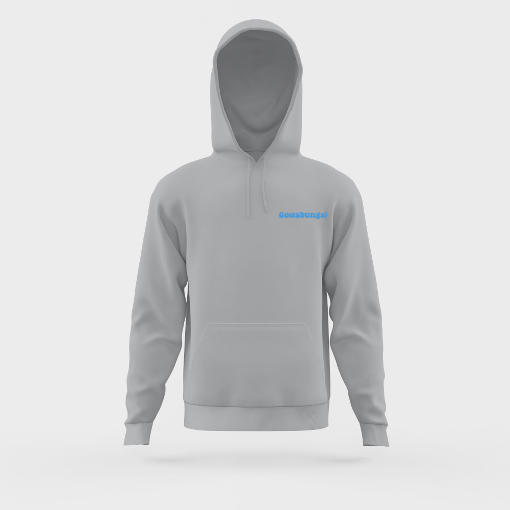 Cowabunga! Blue Hoodie