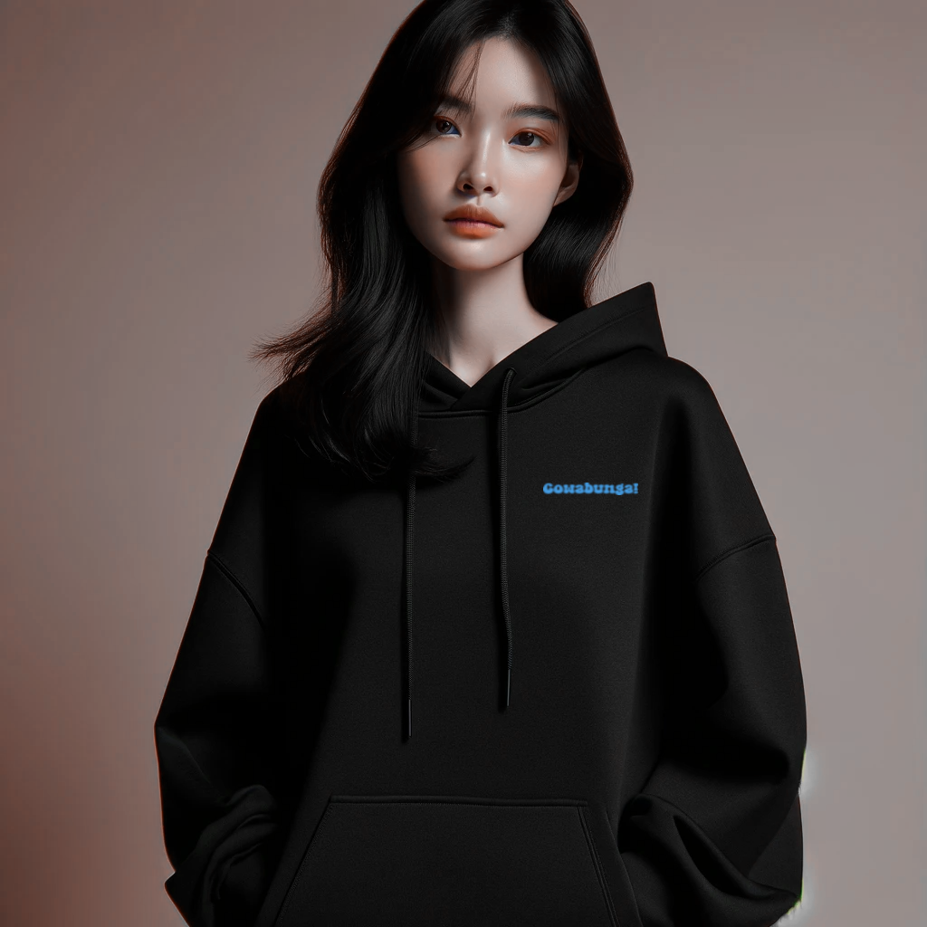 Cowabunga! Blue Hoodie