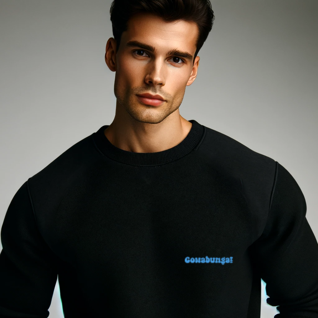 Cowabunga! Blue Sweatshirt