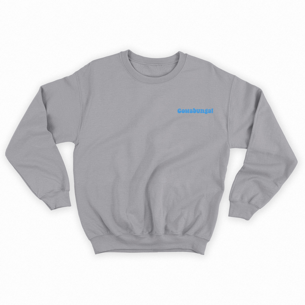 Cowabunga! Blue Sweatshirt