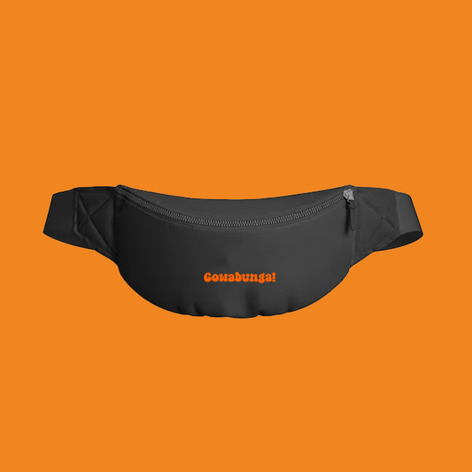 Cowabunga! Orange Fanny Pack