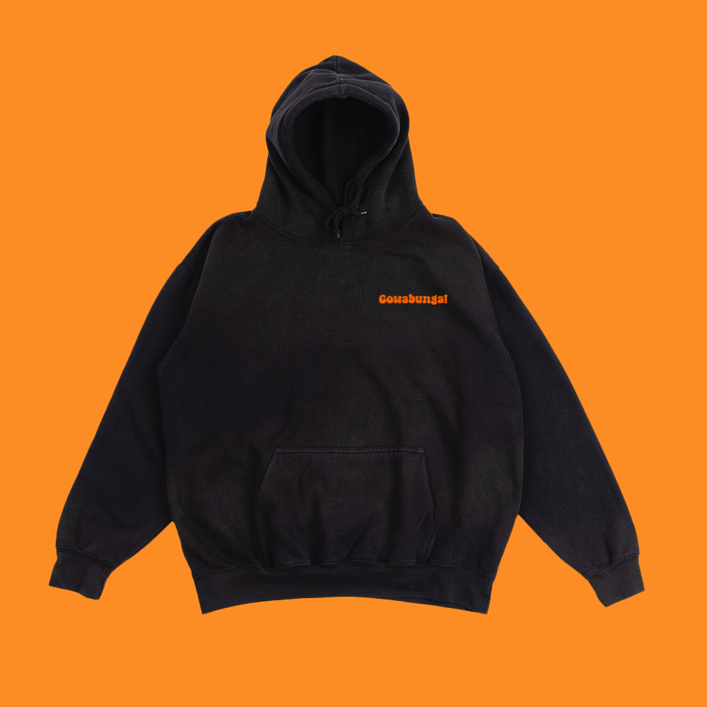 Cowabunga! Orange Hoodie