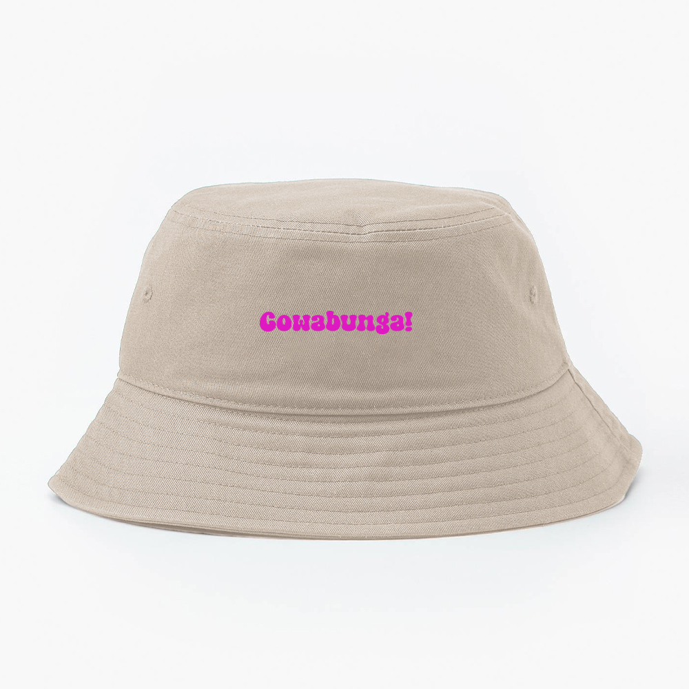 Cowabunga! Pink Bucket Hat