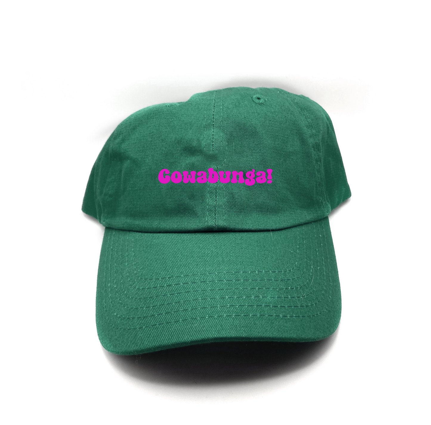 Cowabunga! Pink Dad Hat