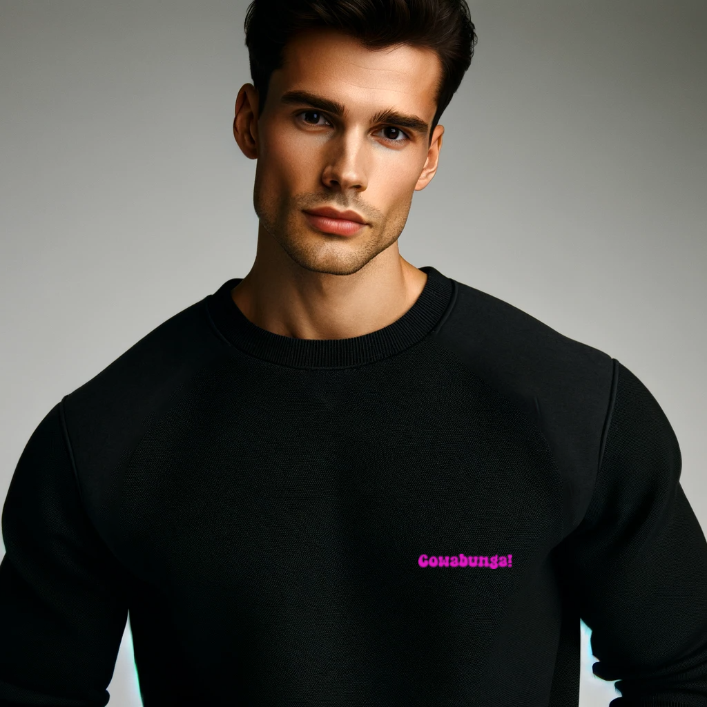 Cowabunga! Pink Sweatshirt