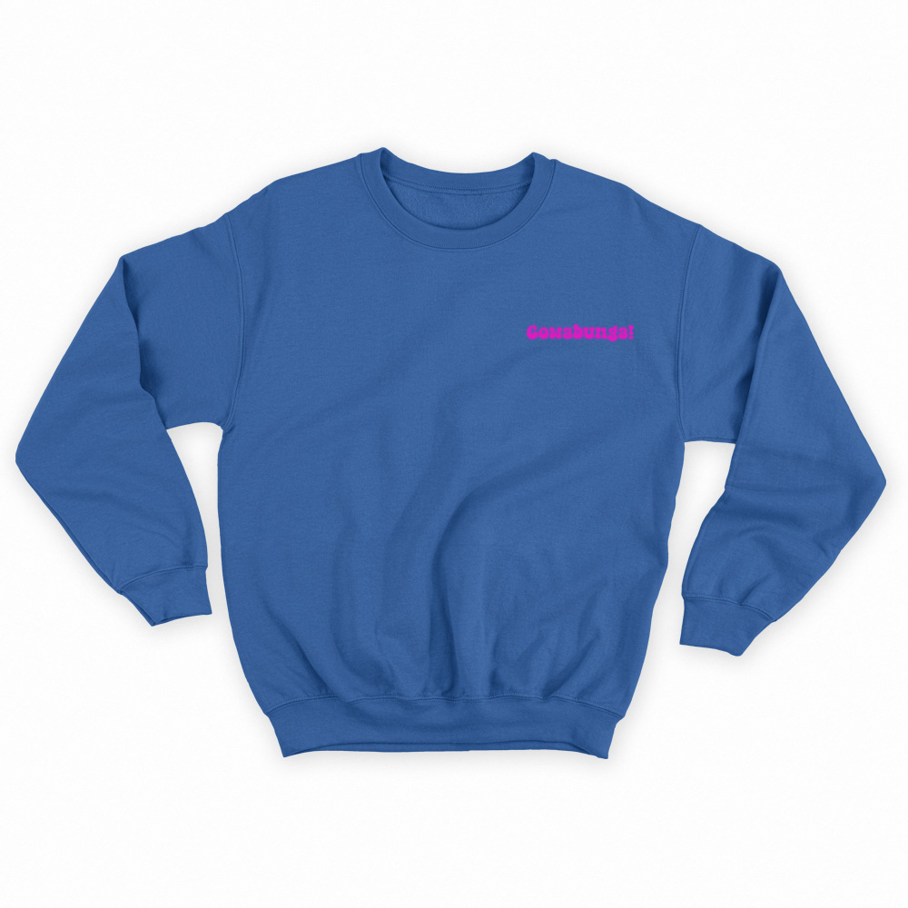 Cowabunga! Pink Sweatshirt