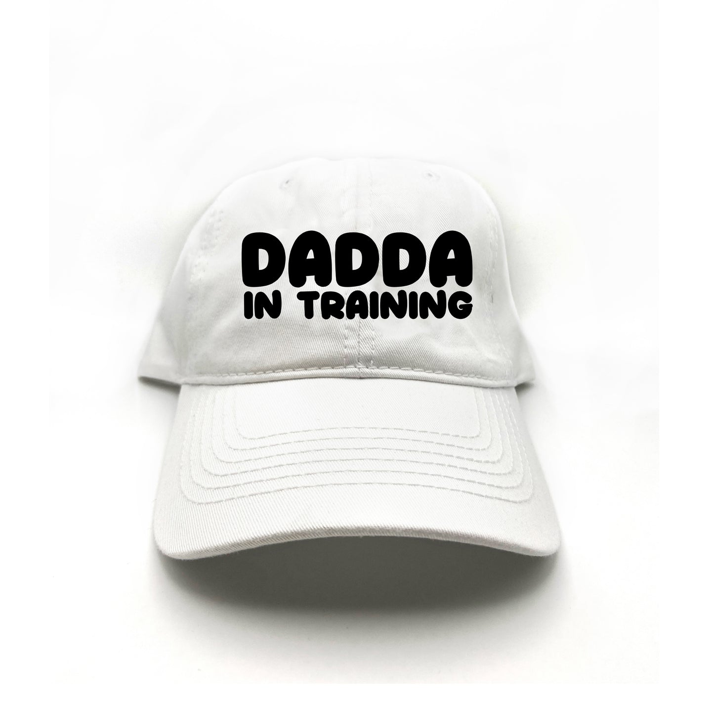 dadda in training black dad hat