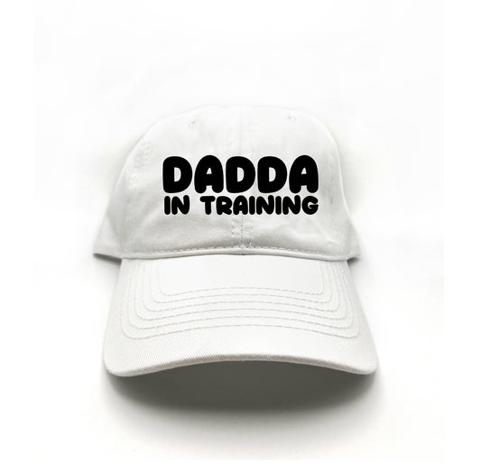 dadda in training black dad hat