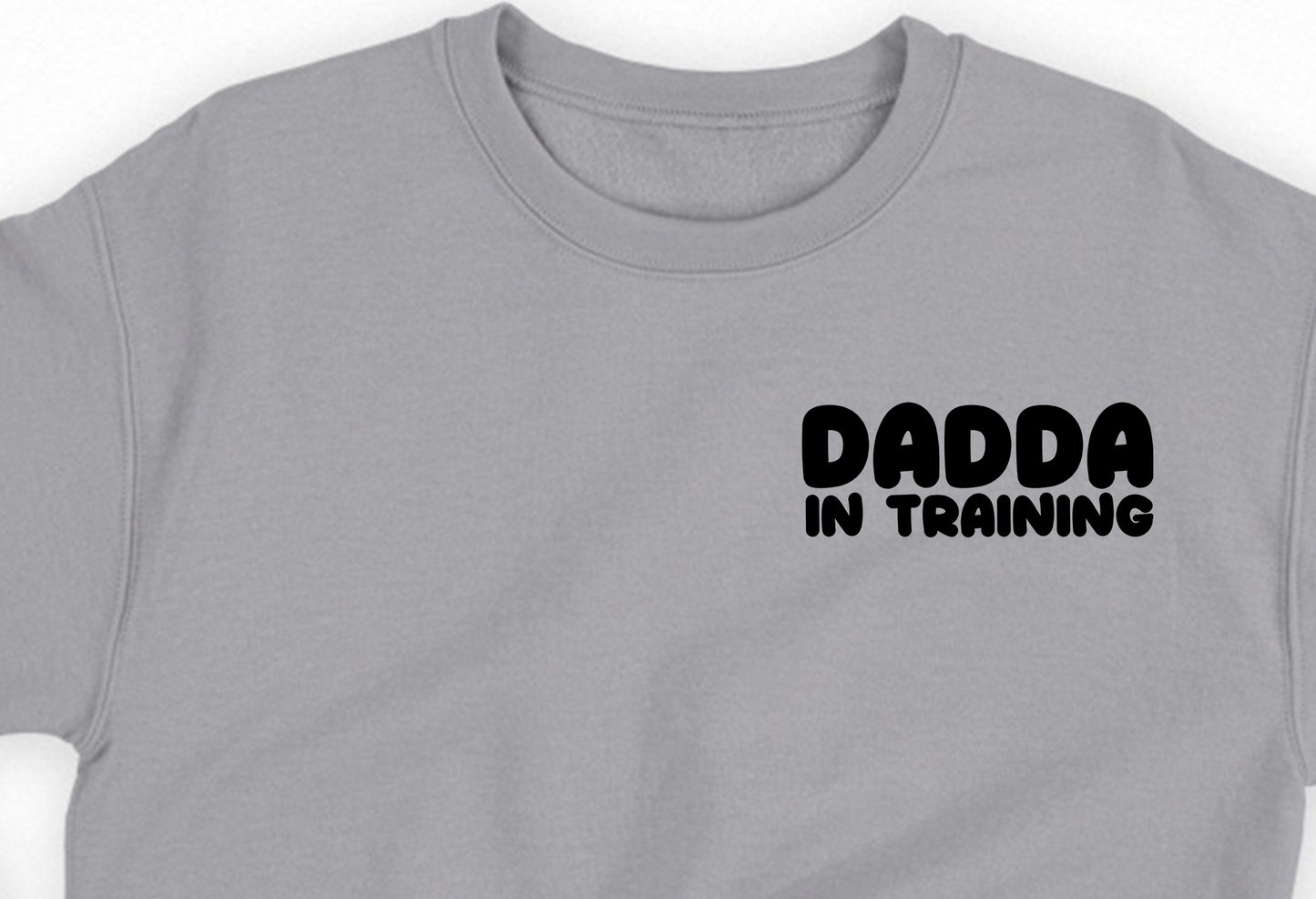 dadda in training black sweatshirt
