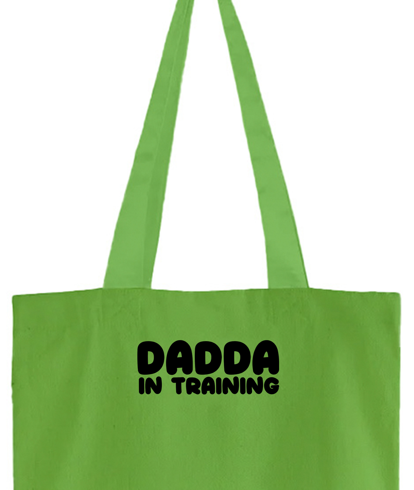dadda in training black tote bag