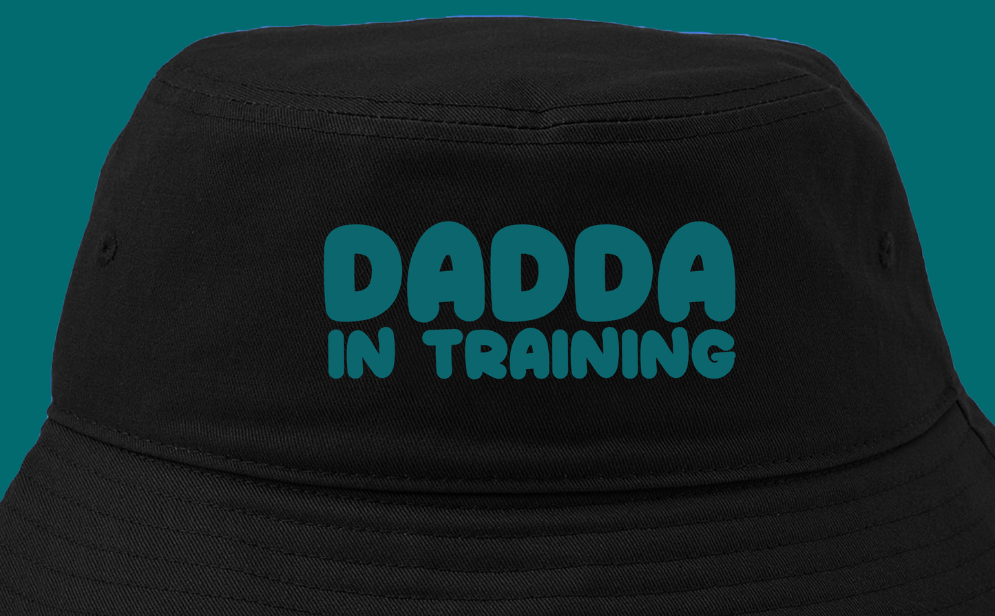 dadda in training green bucket hat