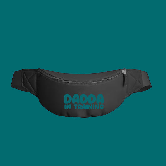 dadda in training green fanny pack