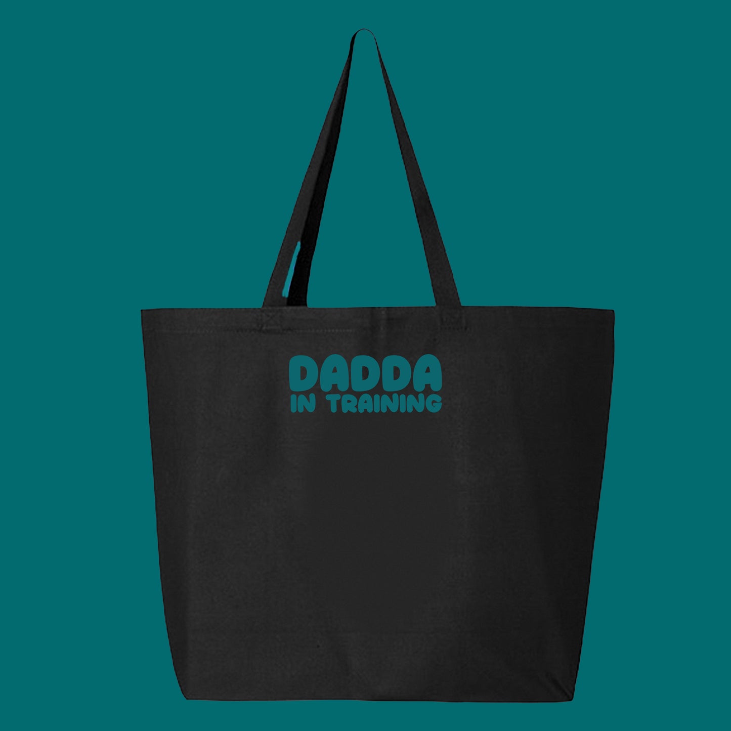 dadda in training green tote bag