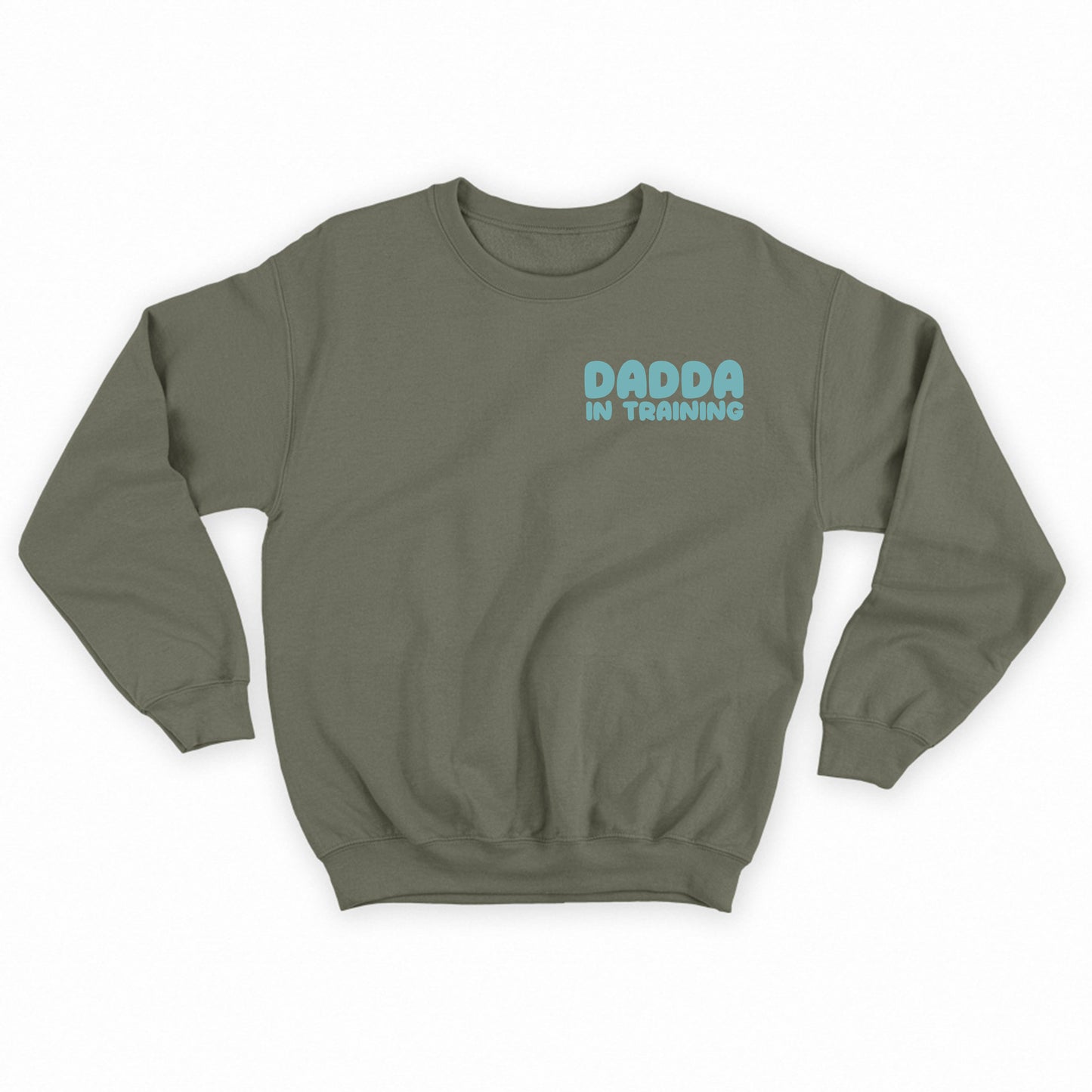dadda in training light blue sweatshirt