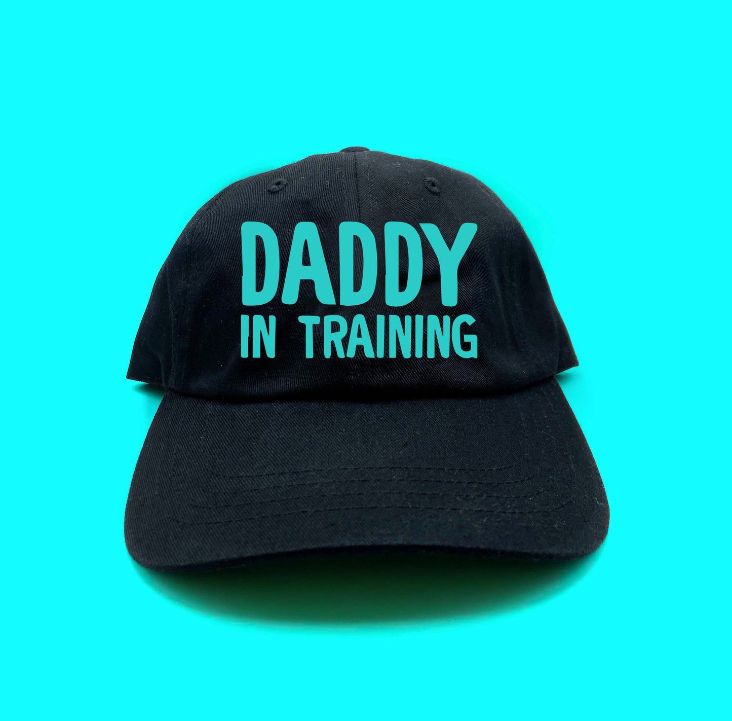 daddy in training green dad hat