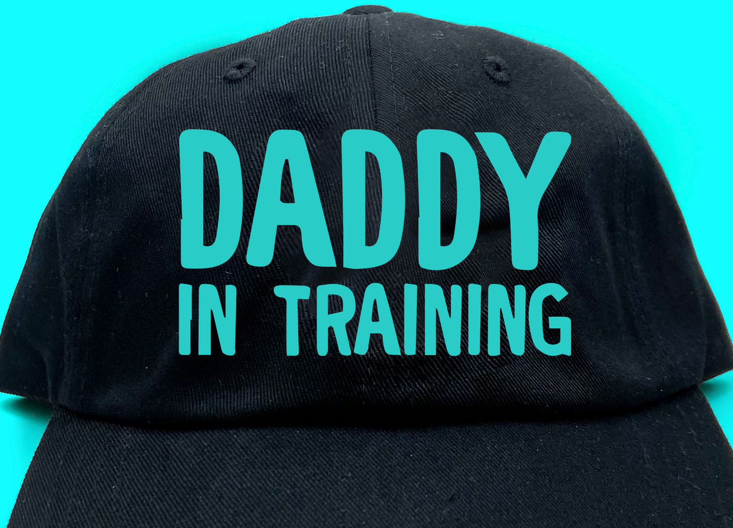 daddy in training green dad hat