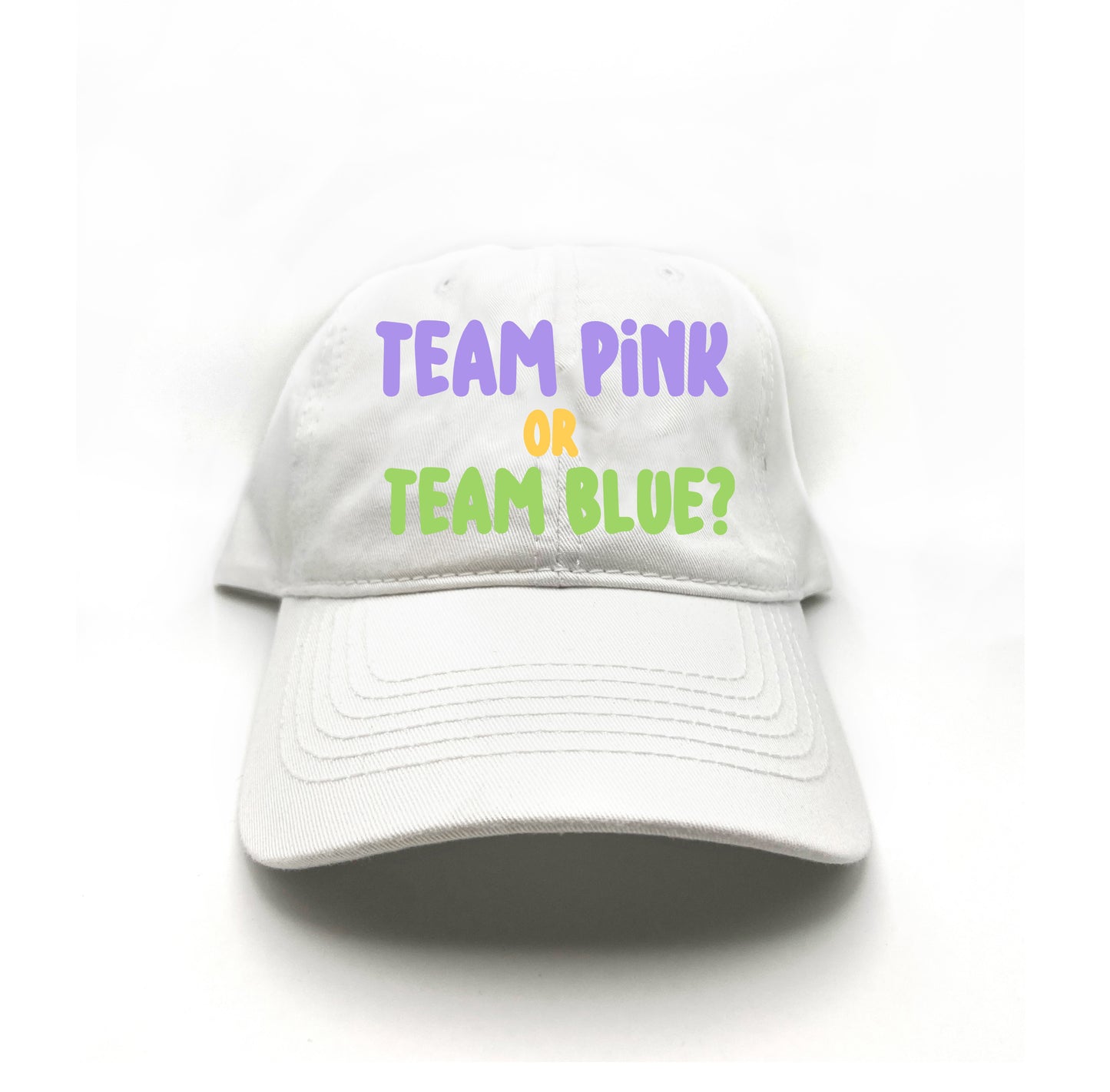 Team Pink or Team Blue? Purple Dad Hat