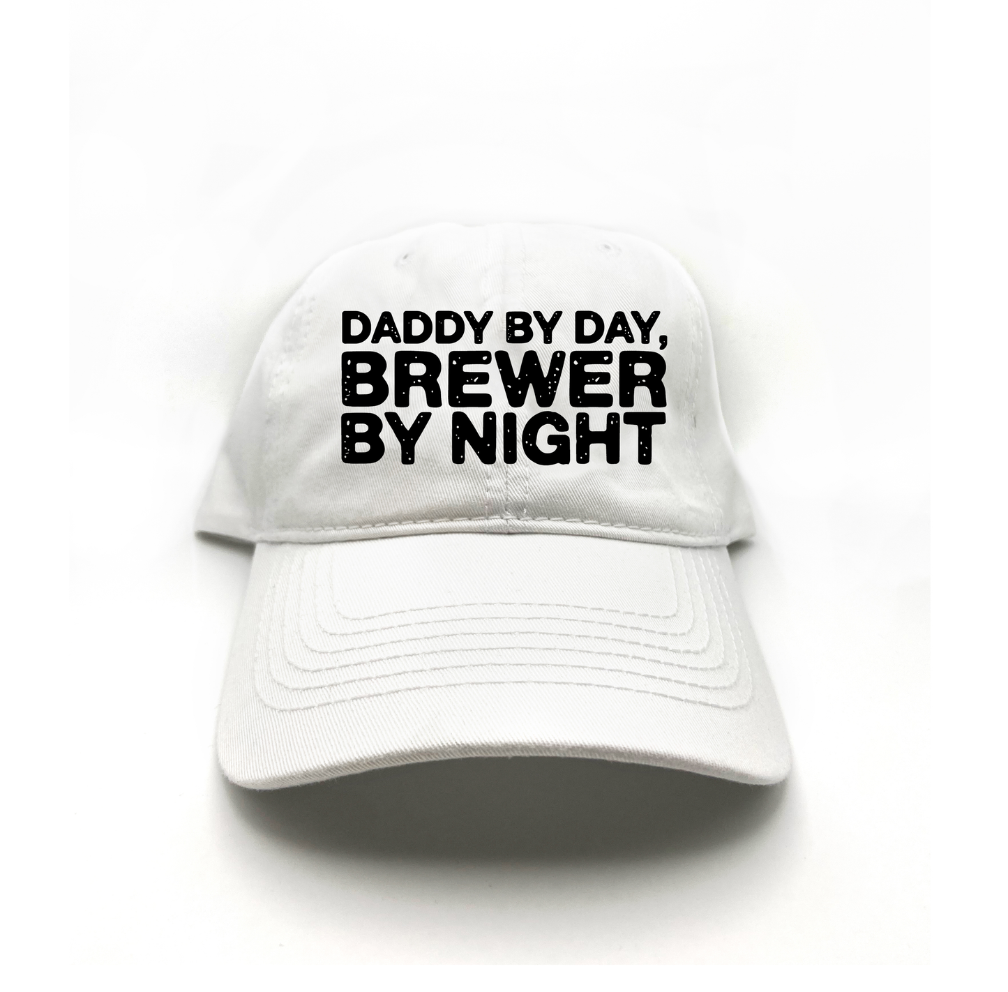 Daddy by Day, Brewer by Night Black Dad Hat