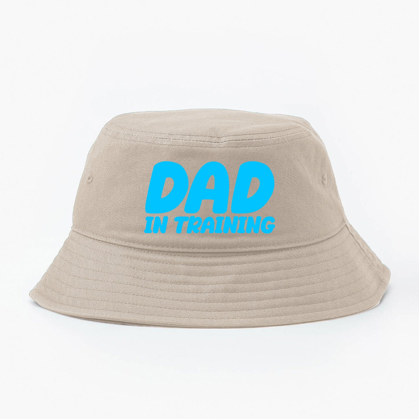 dad in training blue bucket hat