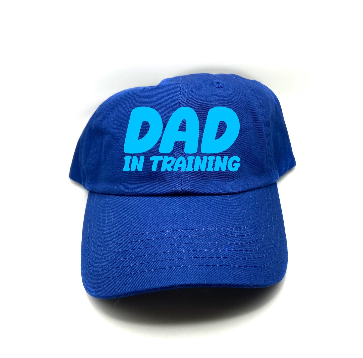 dad in training blue dad hat