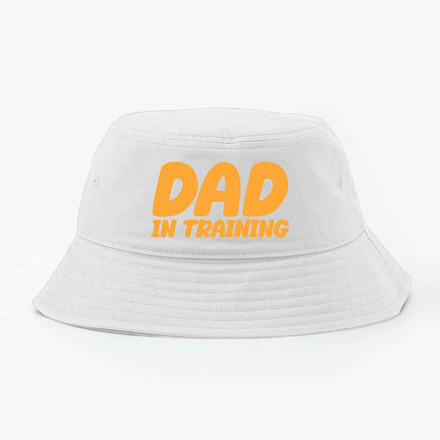 dad in training yellow bucket hat