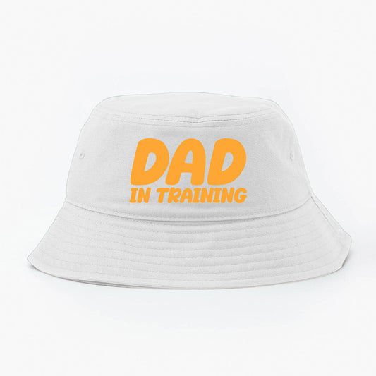 dad in training yellow bucket hat