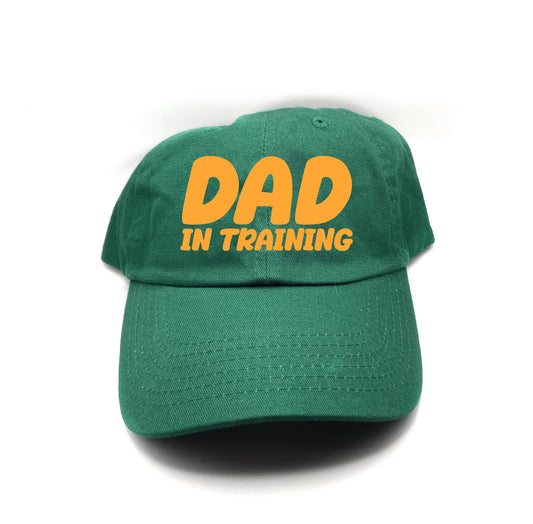 dad in training yellow dad hat