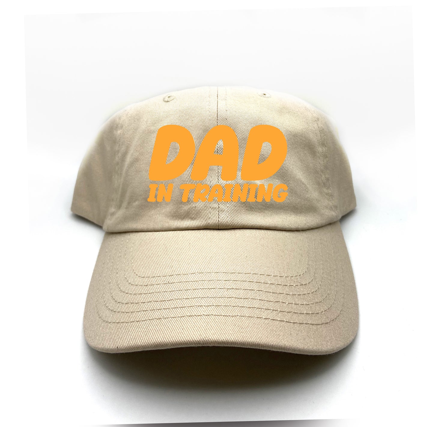 dad in training yellow dad hat