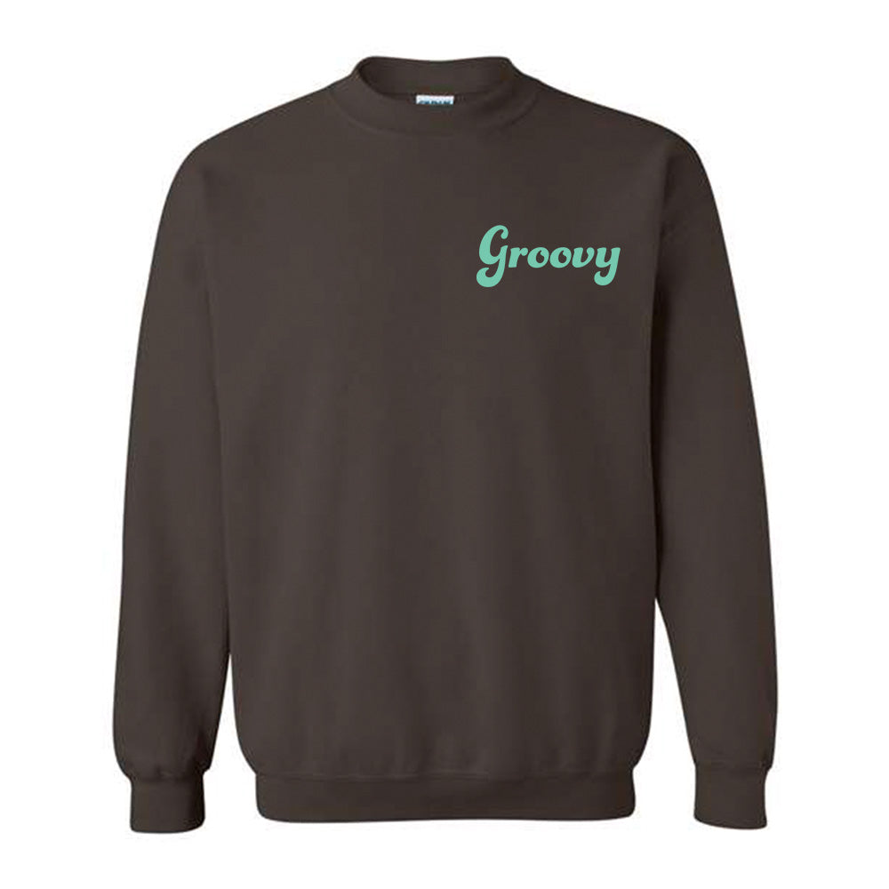 Groovy Teal Sweatshirt