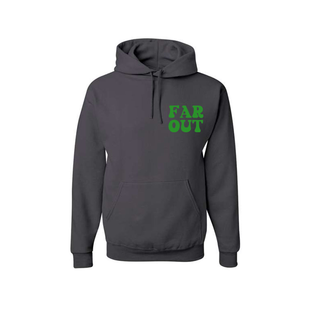 Far Out Green Hoodie