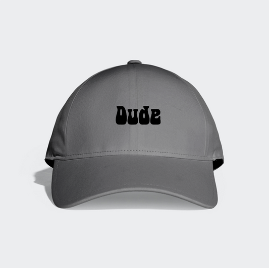 Dude Black Dad Hat