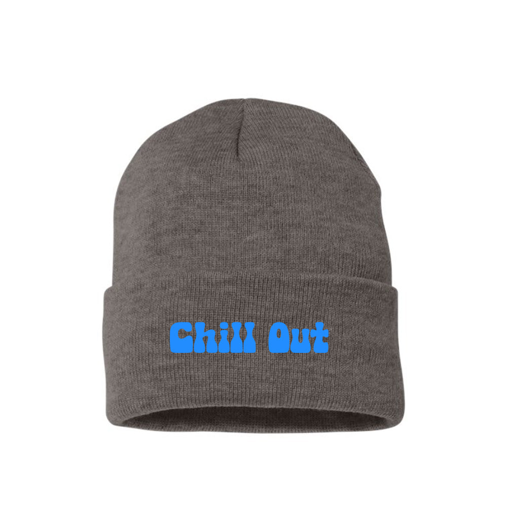 Chill Out Blue Beanie