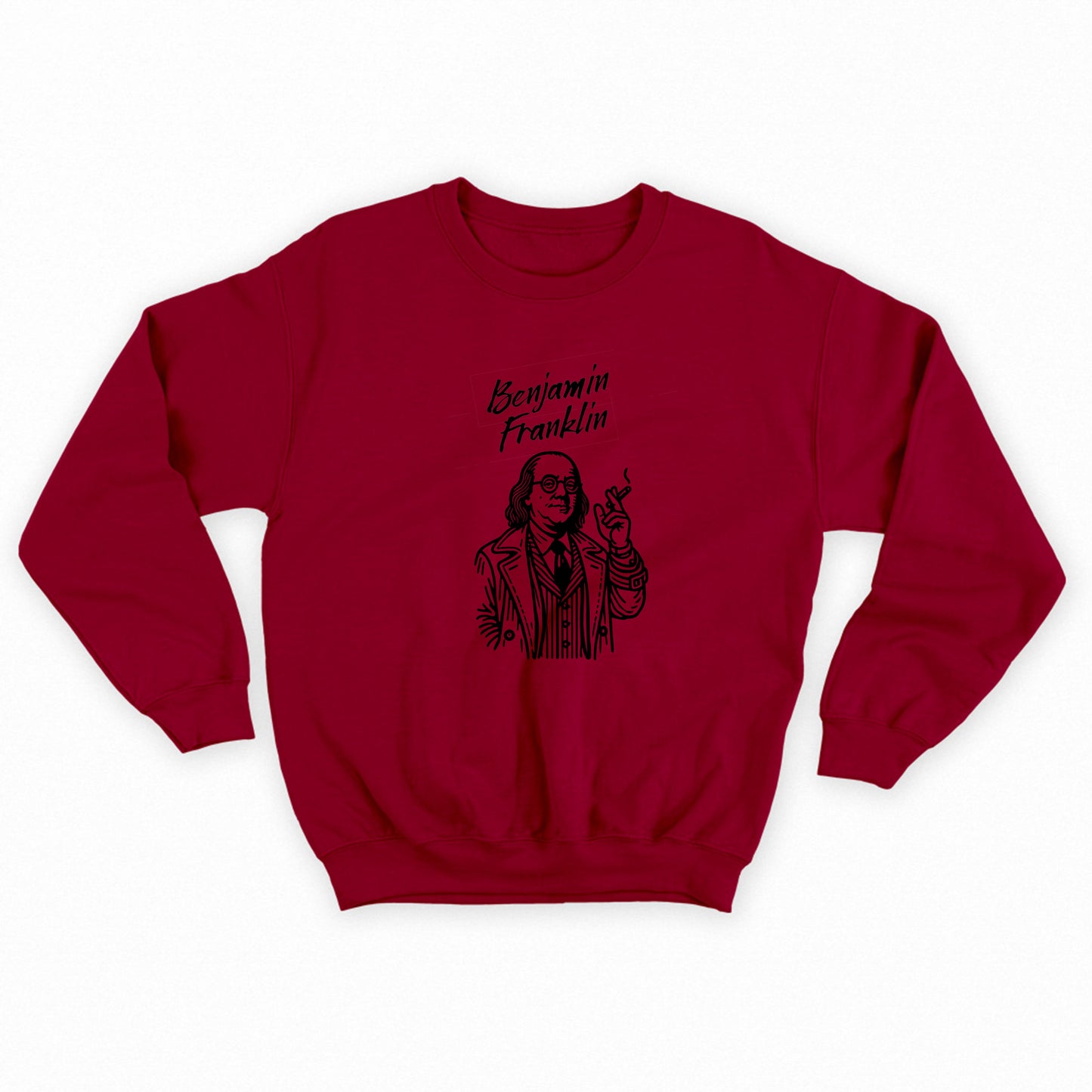 benjamin franklin gangster sweatshirt