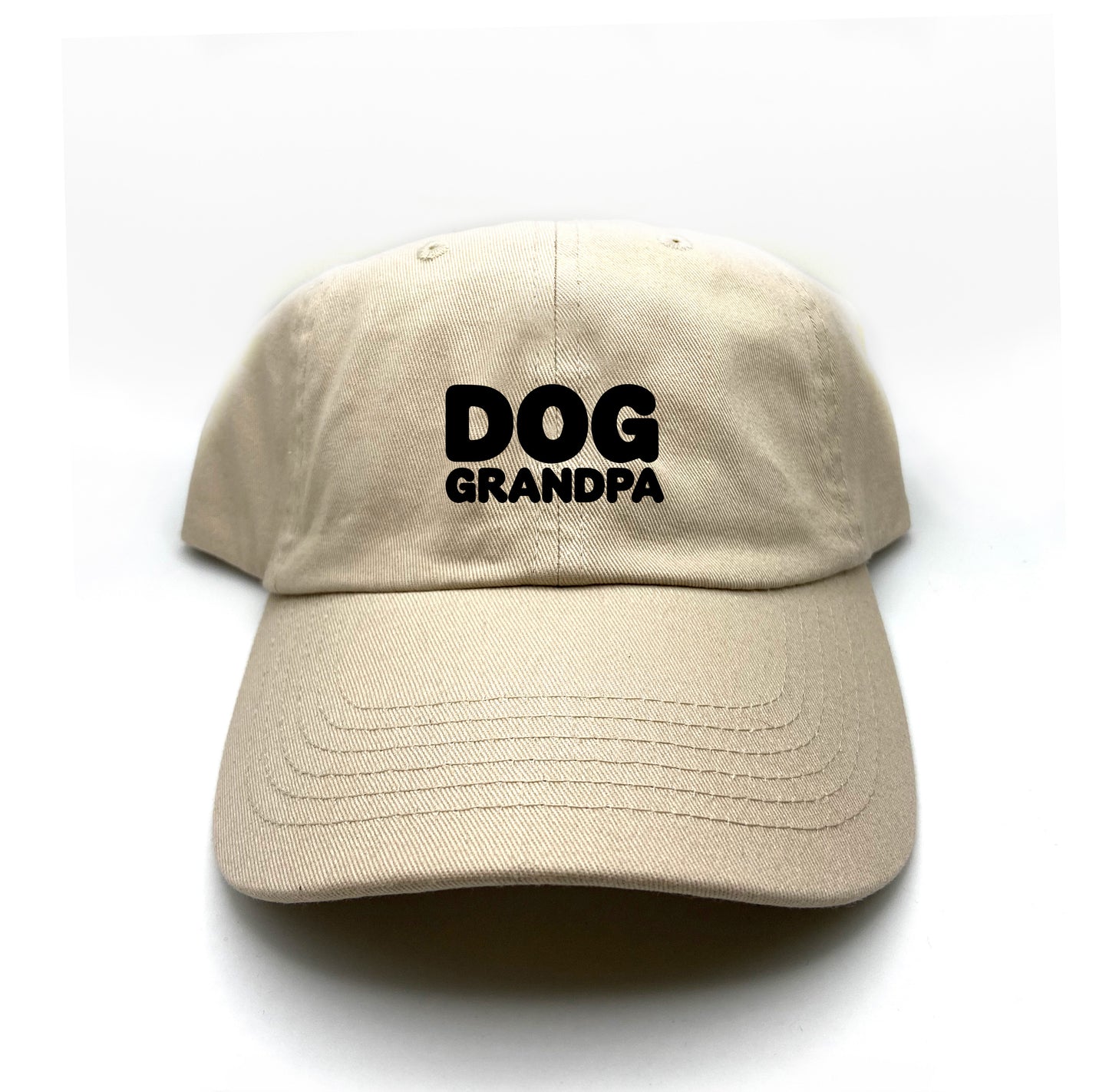 Dog Grandpa Black Dad Hat