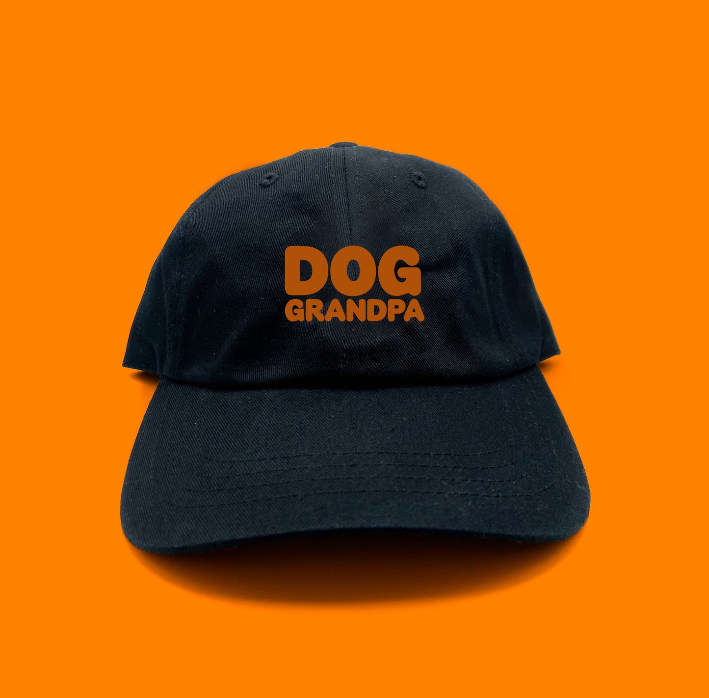 Dog Grandpa Gold Brown Dad Hat