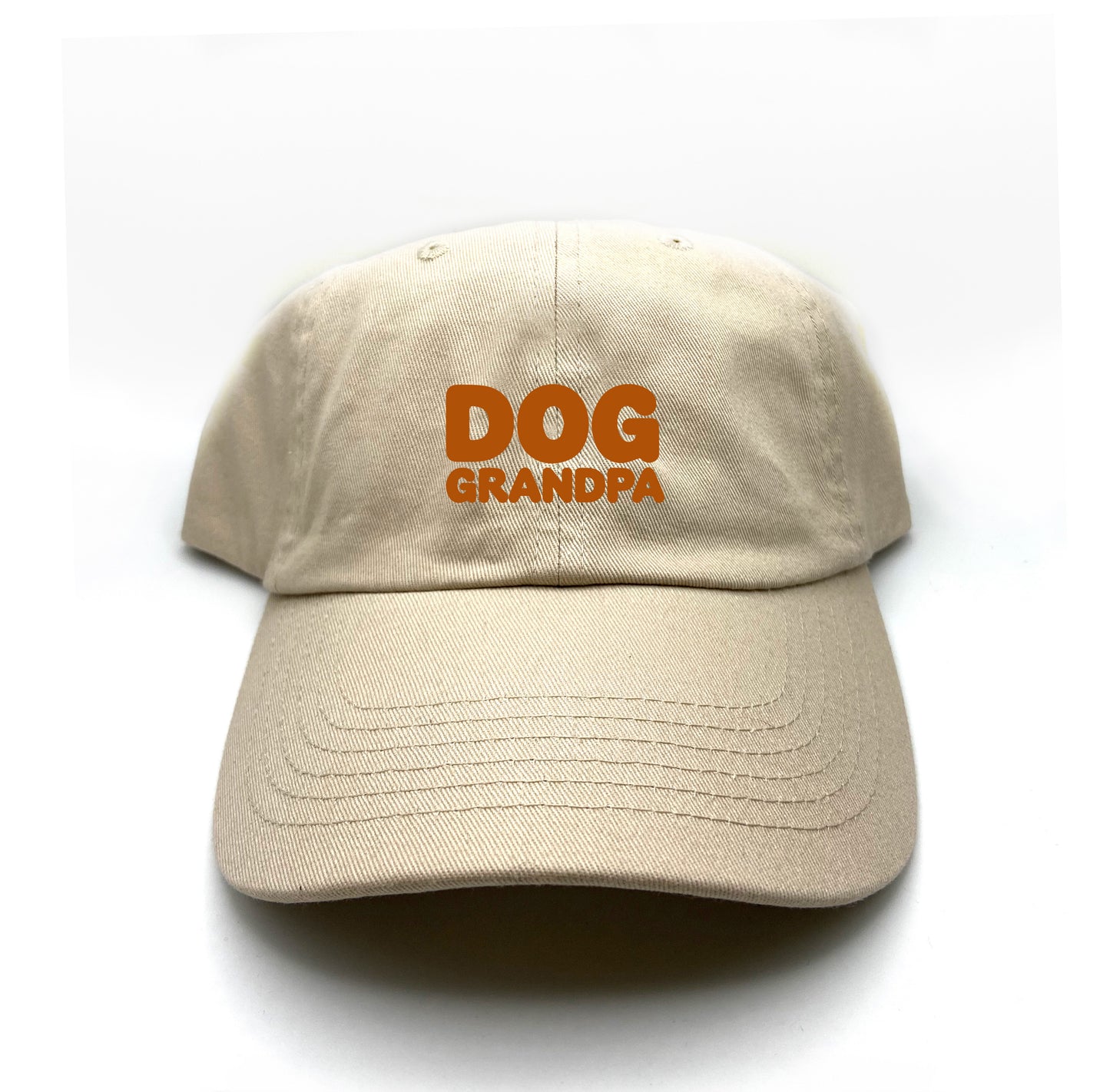 Dog Grandpa Gold Brown Dad Hat