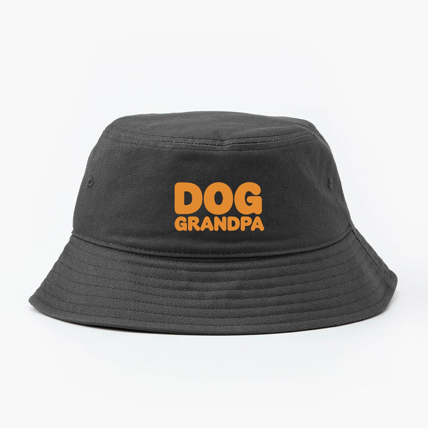 Dog Grandpa Gold Yellow Bucket Hat