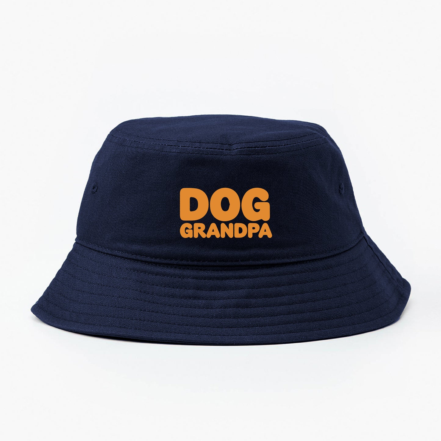 Dog Grandpa Gold Yellow Bucket Hat