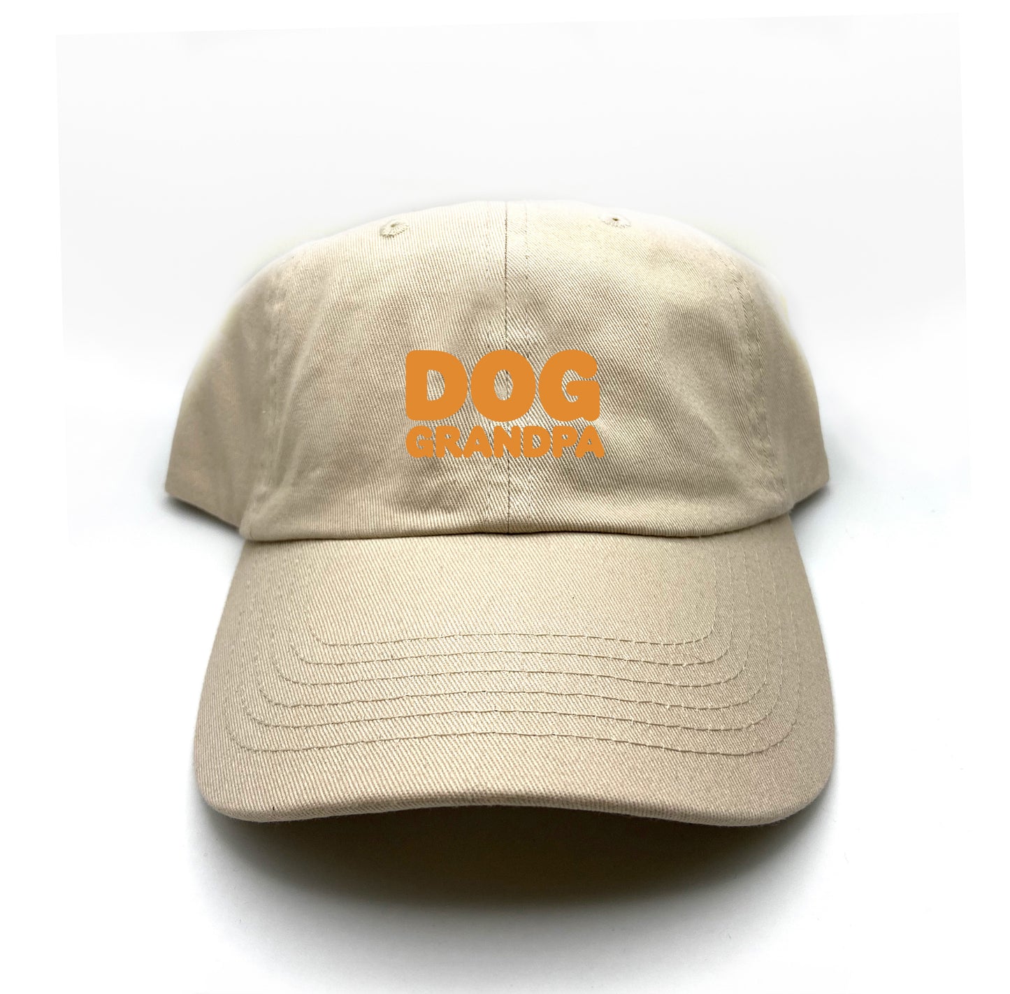 Dog Grandpa Gold Yellow Dad Hat