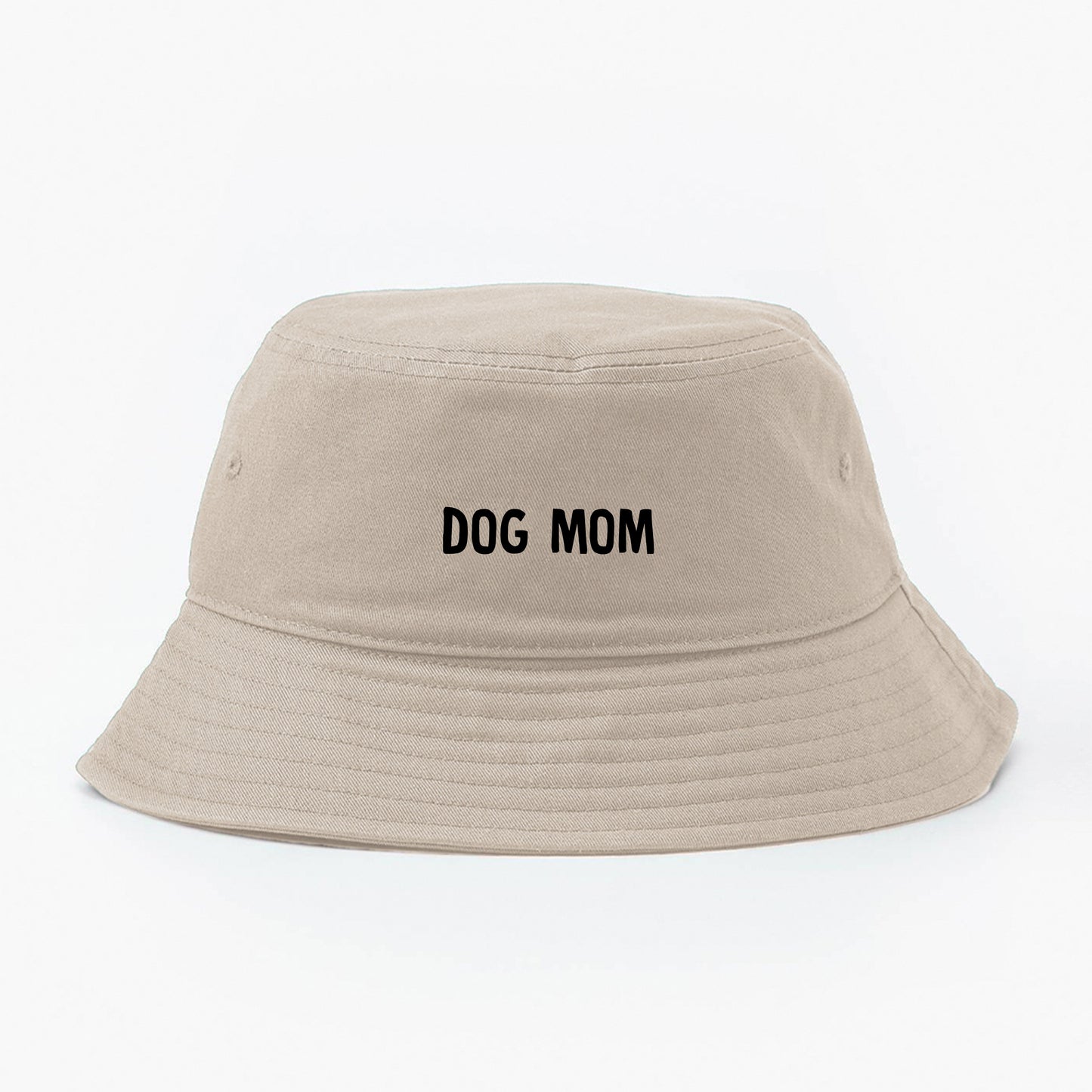 Dog Mom Black Bucket Hat
