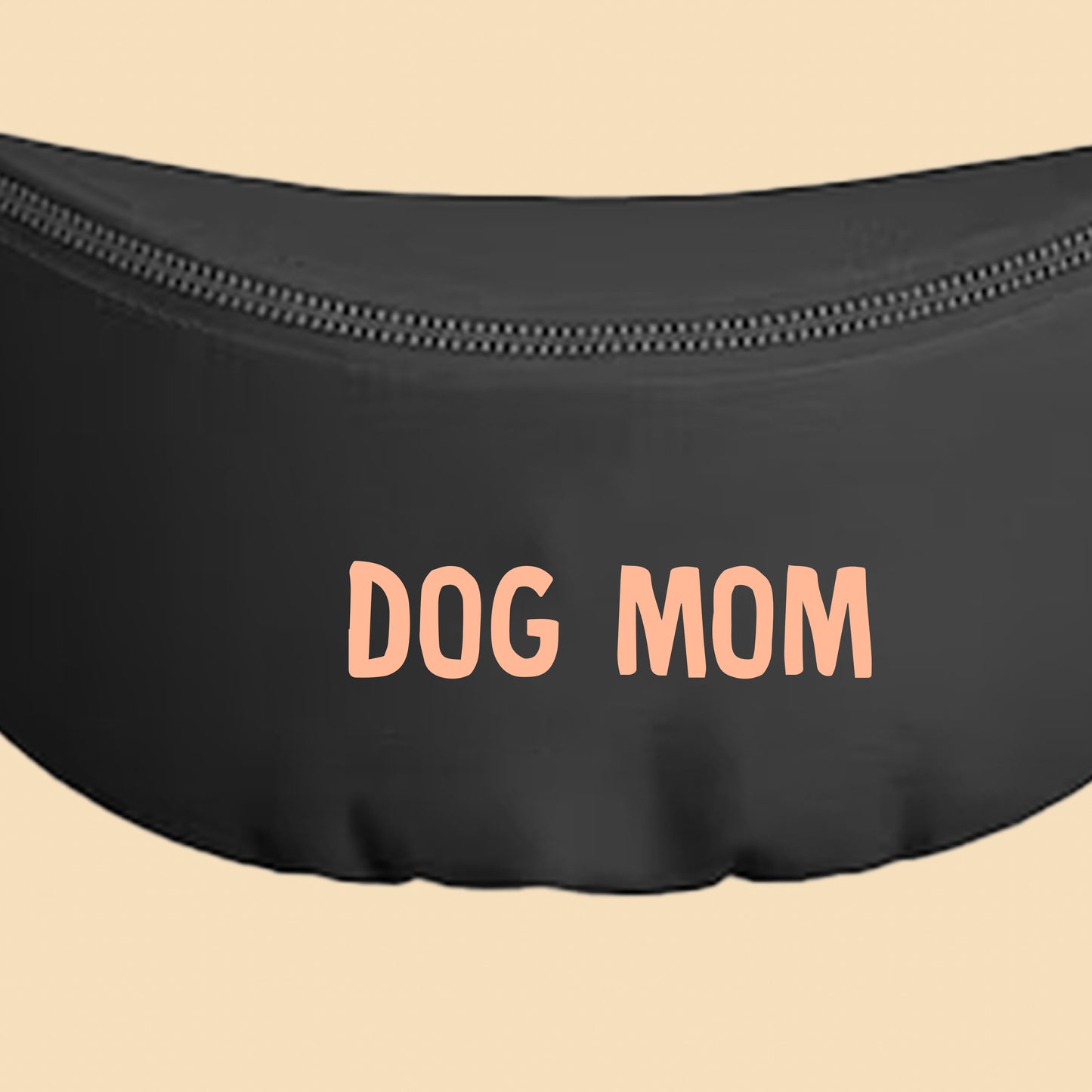 Dog Mom Peach Fanny Pack
